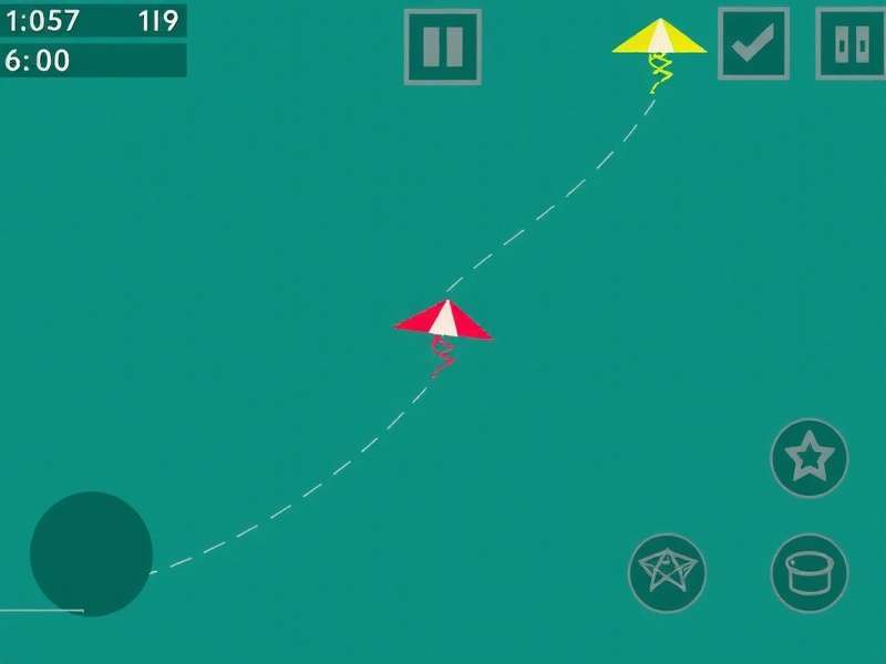 Marina Kite Flying Game Screenshot